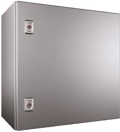 Rittal Kompakt-Schaltschrank AX Edelstahl 1.4301 1türig 500x500x300mm (1013000)