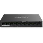Mercusys MS110P Netzwerk-Switch Managed Fast Ethernet (10/100) Power over Ethernet (PoE) Schwarz (MS110P)