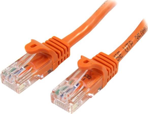 StarTech.com 5,0mOrange Cat5e Patch Cable with Snagless RJ45 Connectors (45PAT5MOR)