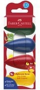 FABER-CASTELL Wachsmalstifte farbsortiert, 4 St. (120408)
