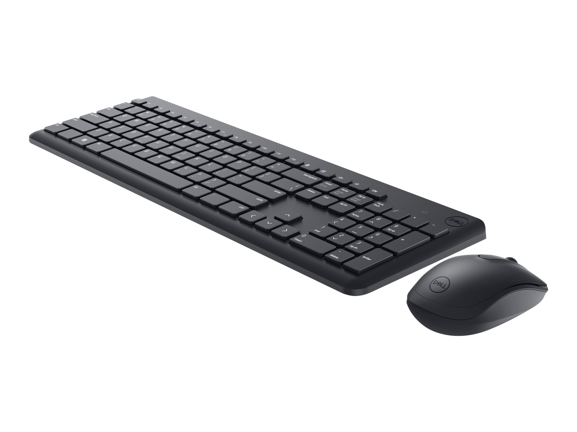 Dell Keyboard and Mouse KM3322W - Kabellos - 2,4 GHz - QWERTY - Schwarz
