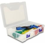 Delock Kabelbinder Sortimentsbox mit Kabelbindern (18641)