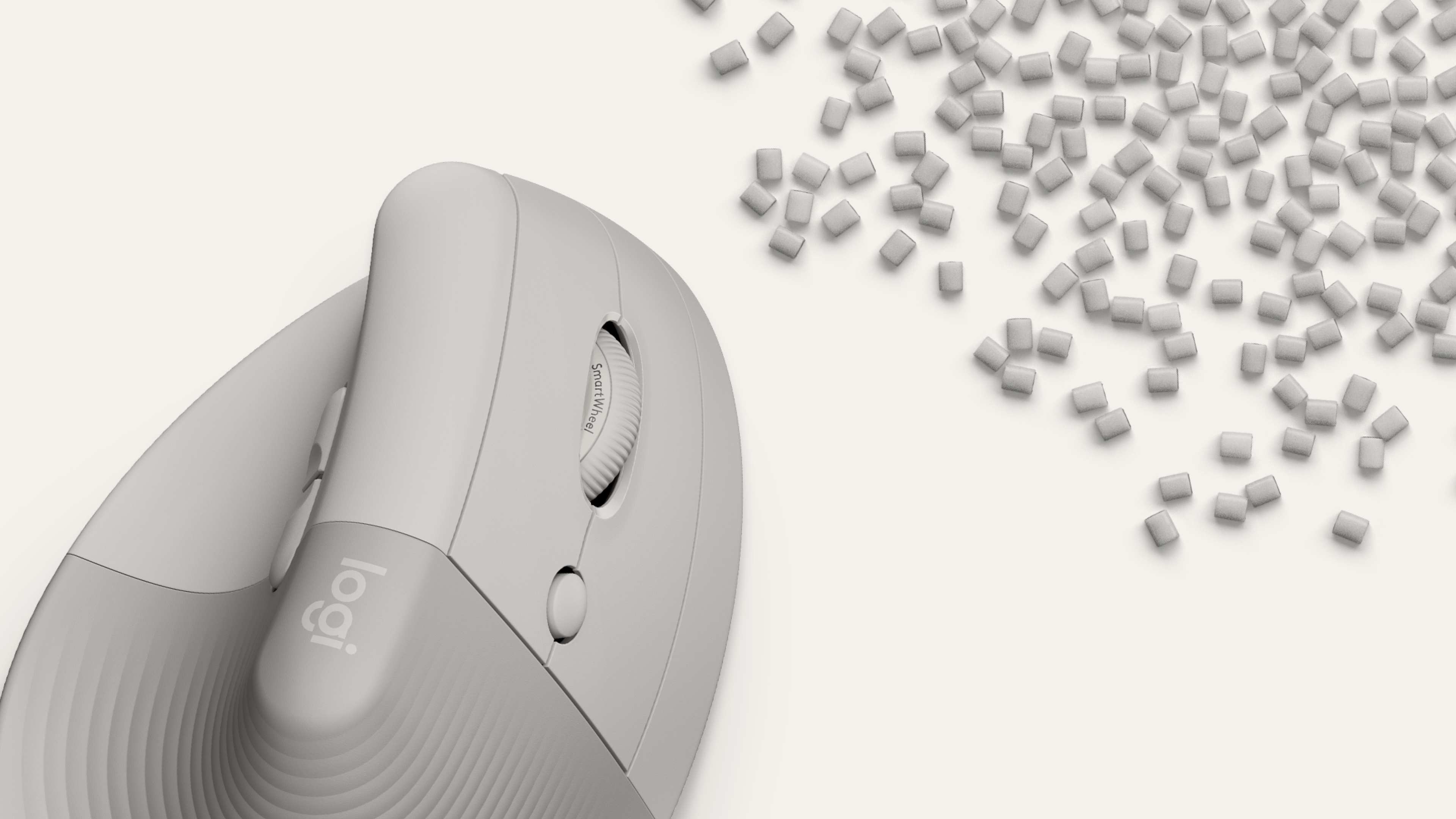Logitech Ergo Series Lift Vertical Mouse 4000 DPI Sand