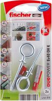 Fischer DuoPower 8 x 40 OH K NV Dübelset 40 mm 535006 1 Set (535006)
