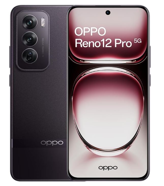 OPPO Reno12 Pro 17 cm (6.7") Dual-SIM Android 14 5G USB Typ-C 12 GB 512 GB 5000 mAh Schwarz (110010234127)