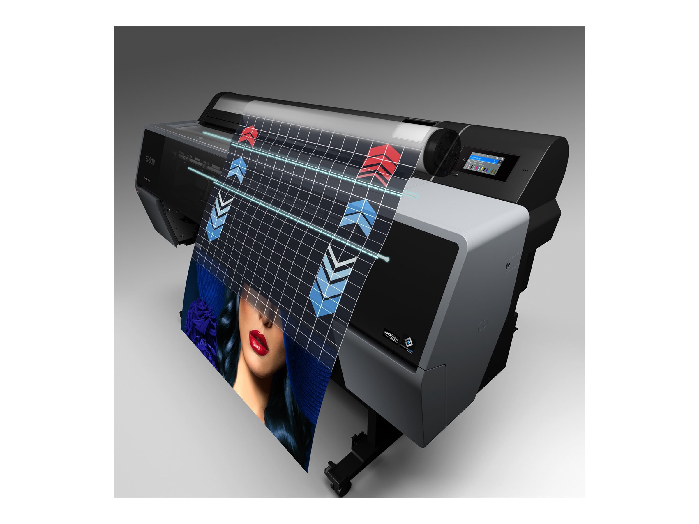 Epson SureColor P7300 24" Großformatdrucker 1200 x 2400 dpi Schwarz, Grau