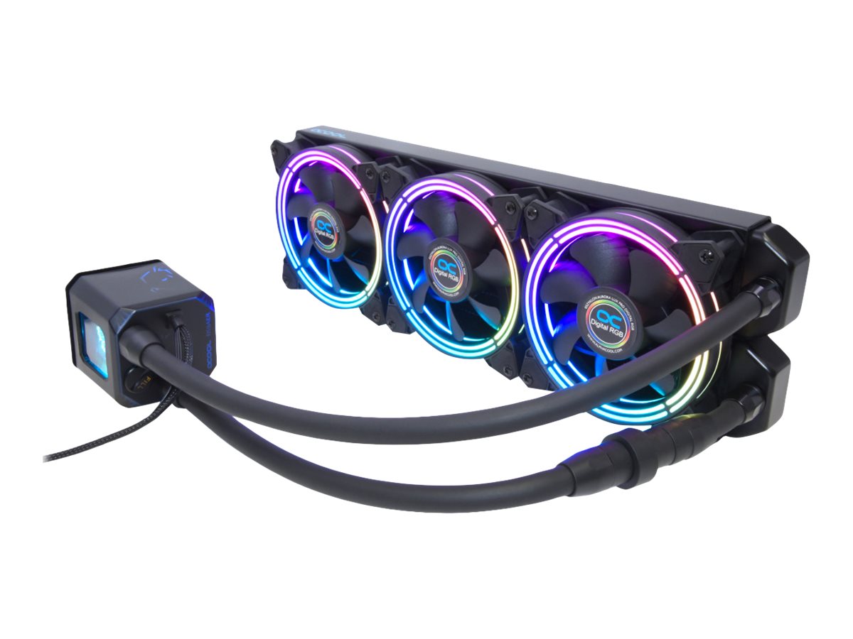Alphacool Eisbaer Aurora 360 CPU All-in-One-Flüssigkeitskühler Schwarz