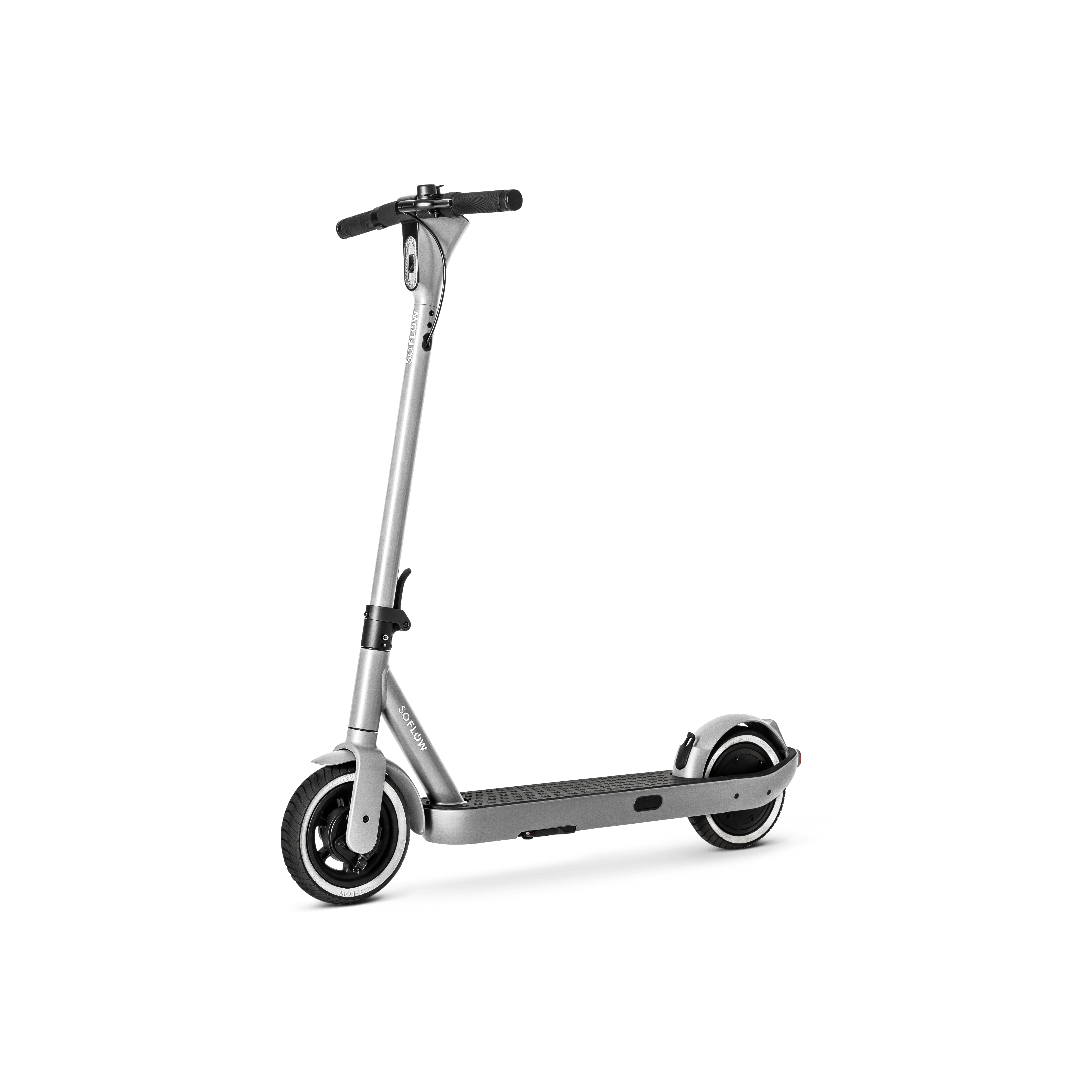 So-Flow SO ONE+ E-Scooter 22 km/h mit Blinker und Straßenzulassung Grau, Silber