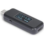 StarTech.com USB-C Power Tester, Bi-Directional Digital Voltage/Current (USBC-PWRTESTER)