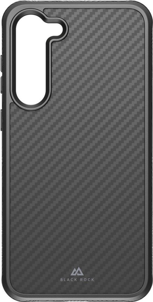 Black Rock Cover Robust Carbon für Samsung Galaxy S23+, schwarz (00220398)