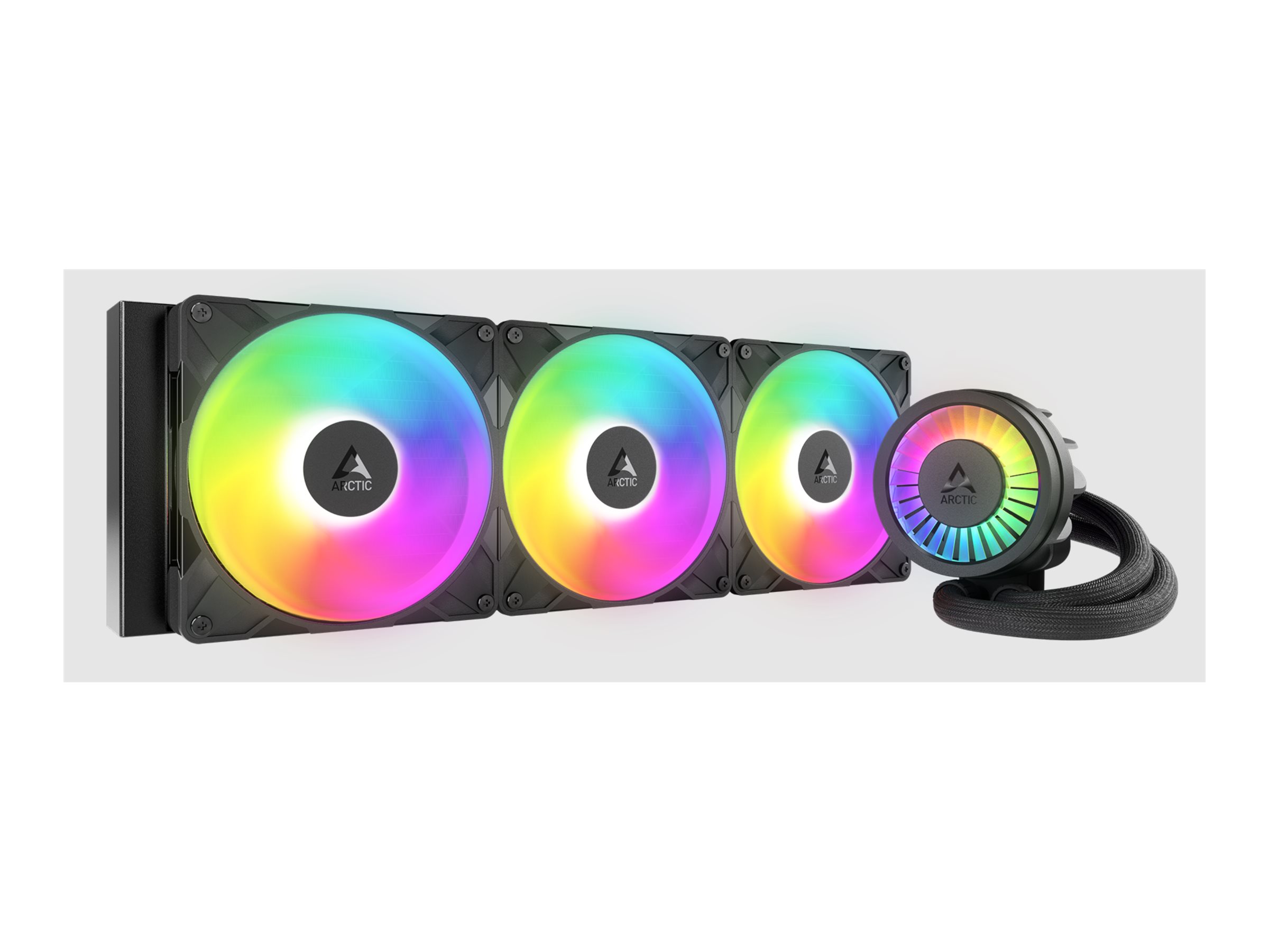 ARCTIC Liquid Freezer III Pro 420 A-RGB CPU-Wasserkühlung 420 mm 3x 140 mm Schwarz