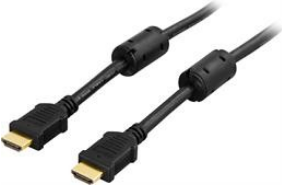 Deltaco HDMI-1070 HDMI-Kabel 10 m HDMI Typ A (Standard) Schwarz (HDMI-1070)