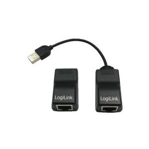 LogiLink USB 1.1 Extender-Set, Twisted Pair, zum Anschluss (UA0021D)