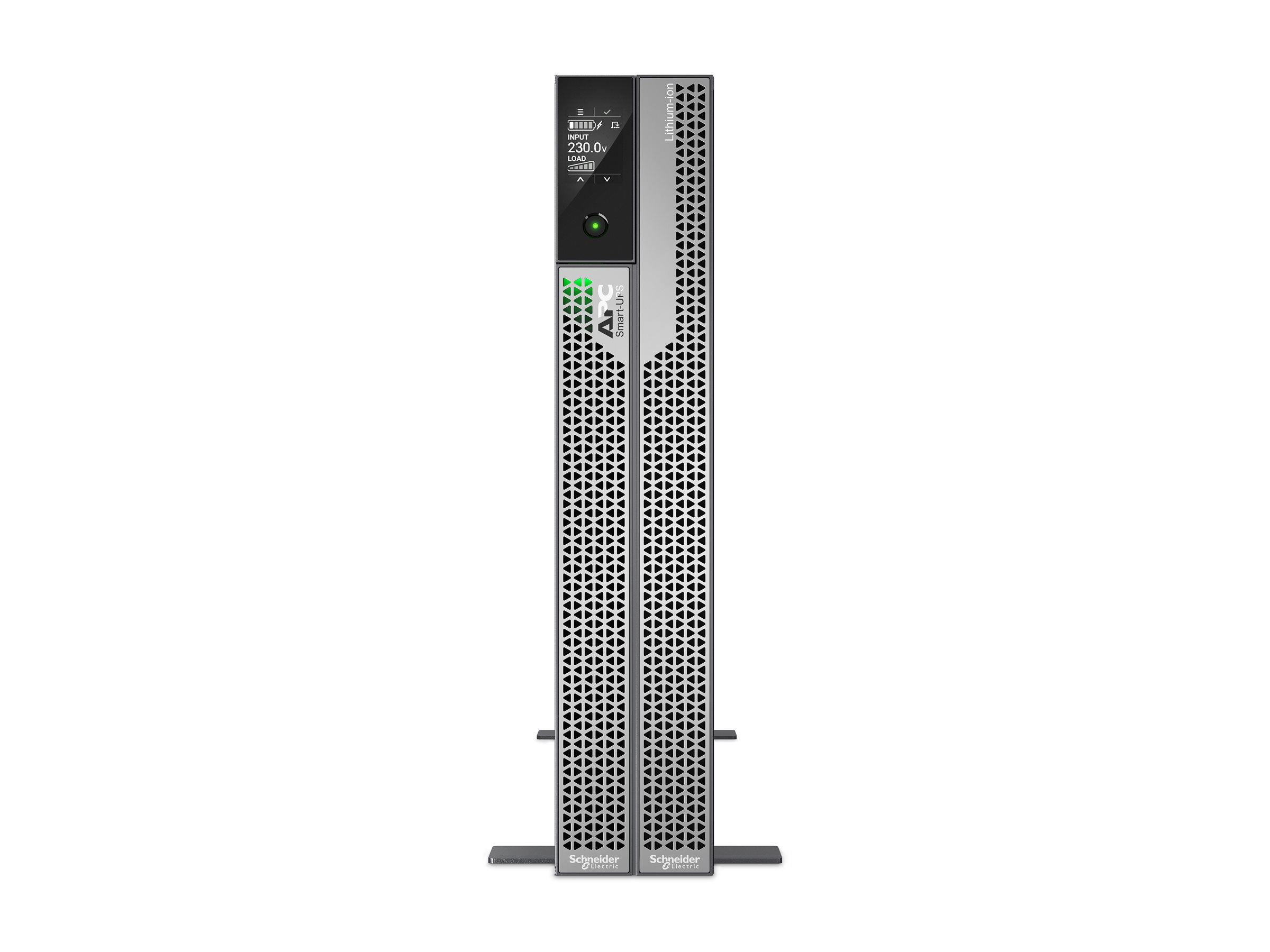 APC Smart-UPS Ultra On-Line 5 kVA/5000 W Lithium-Ionen 2U Rack/Tower 230V Silbergrau