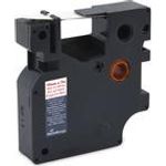 MediaRange Schriftbandka. Komp. Dymo 12mmx7m rot/ weiß (MRDY45805)