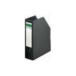 ELBA Stehsammler aus Hartpappe (RC) mit Rückenschild 8,5cm breit, schwarz (80418)