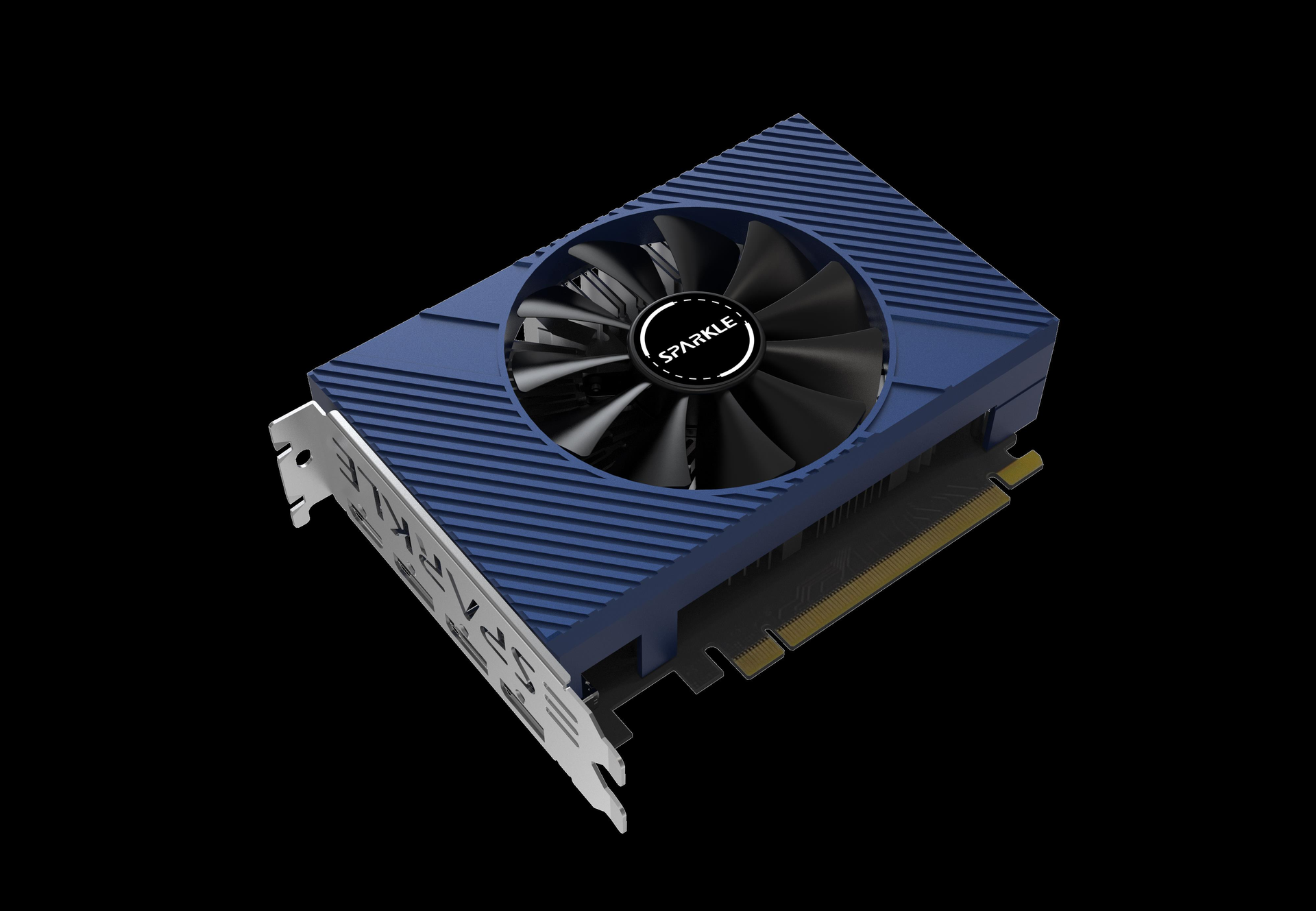 SPARKLE Intel Arc A380 Elf - Grafikkarte - 6 GB GDDR6 Silber Schwarz