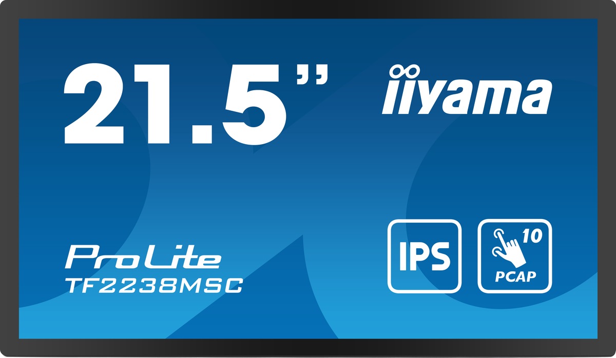 Iiyama TF2238MSC 54.5cm MTOUCH Display IPS 21.5'' (TF2238MSC-B1)