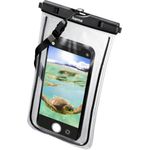 Hama Finest Sports Handy-Schutzhülle 14 cm (5.5" ) Beuteltasche Schwarz - Transparent (00177999)