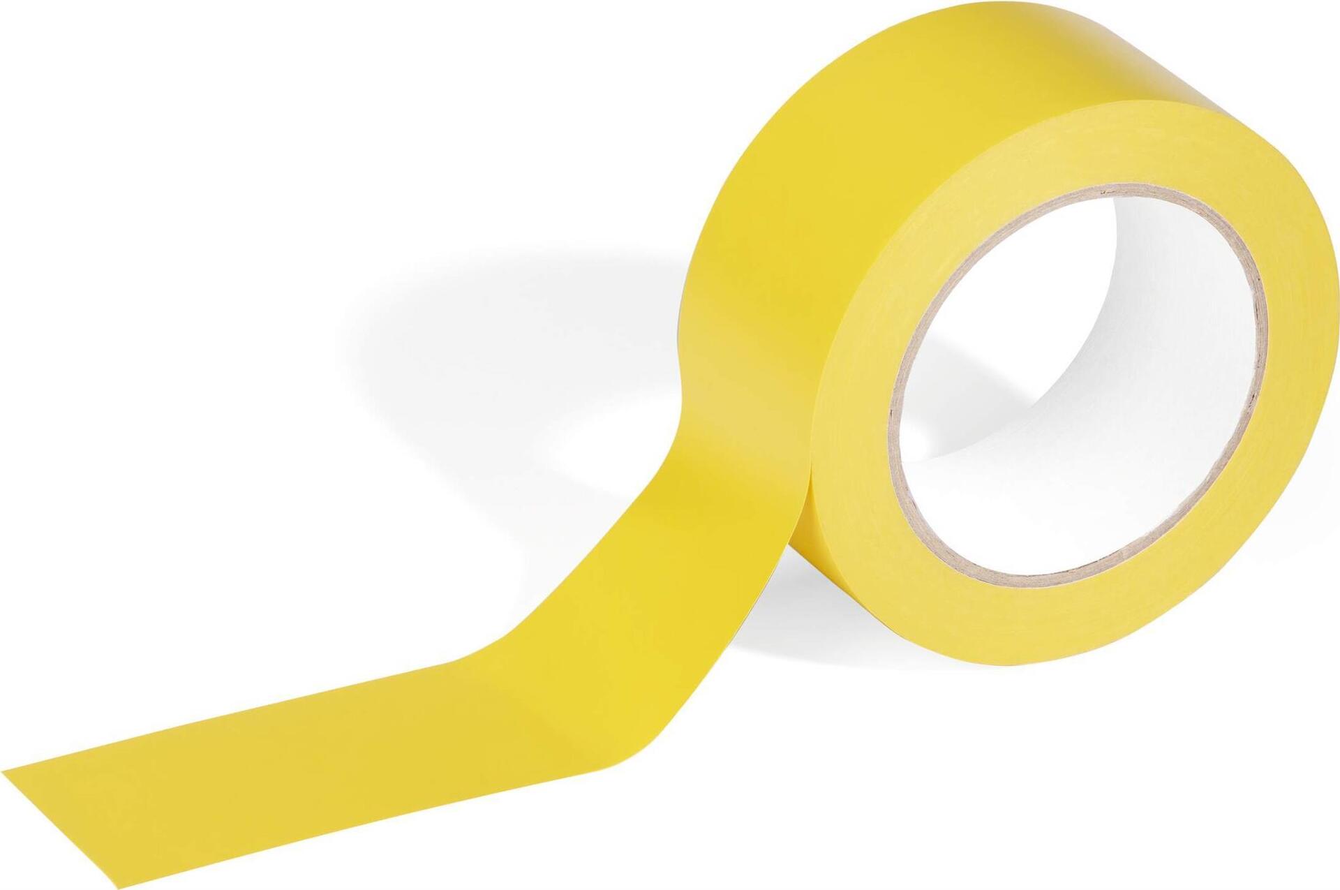 DURABLE Markierungsband DURALINE® BASIC 50/016, Farbe: gelb, Art. Nr. 104404, 1 ST (104404)
