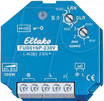 ELTAKO FUD61NP-230V Funkaktor Universal-Dimmschalter UP max 300W (30100830)