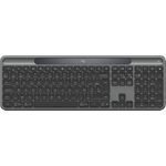 Logitech Signature Slim Solar+ K980 Kabellose Solar-Tastatur AZERTY Belgisch Graphit