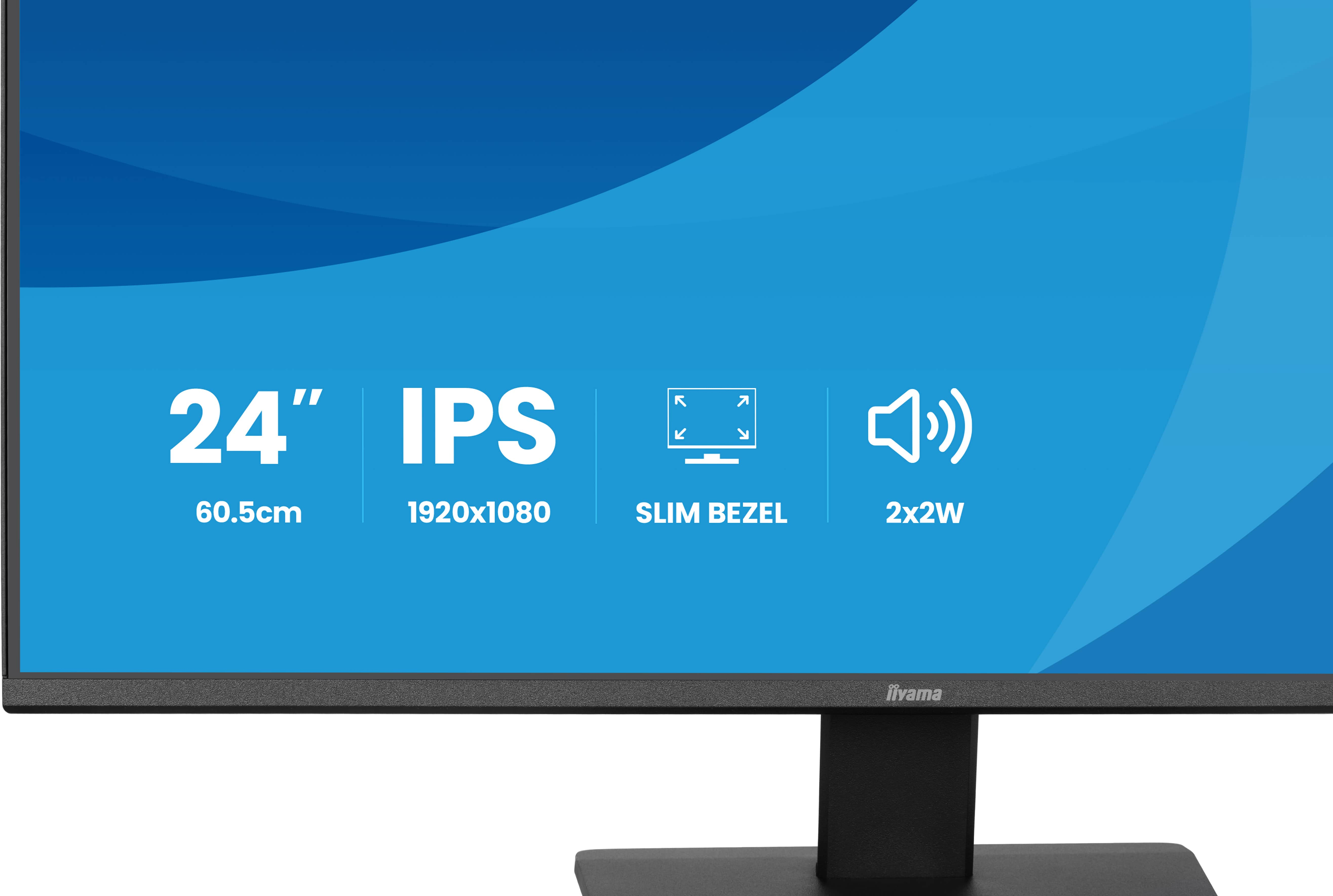 Iiyama ProLite X2491HS-B1 23,8" Full HD IPS 120 Hz Schwarz