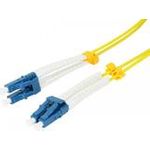 Synergy 21 LWL-2-Faser-Patchk. 0.25mtr.LC-LC 9/125um OS2 AD 2mm flexible Knickschutztülle (S217039)