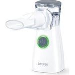 Beurer Inhalator, Erwachsenen- und Kindermaske, Tasche, Akkubetrieb (601.42)