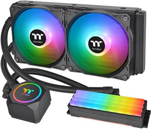 Thermaltake Floe RC240 All-in-One-Flüssigkeitskühler 240mm Schwarz