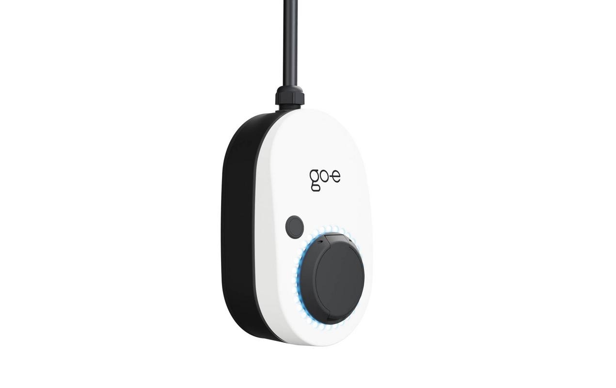 go-e Gemini Ladestation 22 kW Typ 2 1,8 m Kabel Weiß