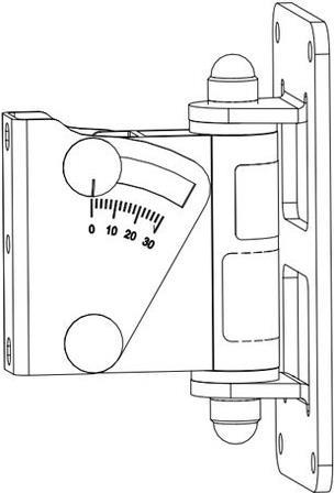 NEXO VNI-WM01 Wandhalterung passend für Lautsprecher (Belastung max. 15,0 kg | 0 (VNI-WM01)
