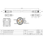Vision 2 m CAT6-Kabel (TC 2MCAT6A/BL)
