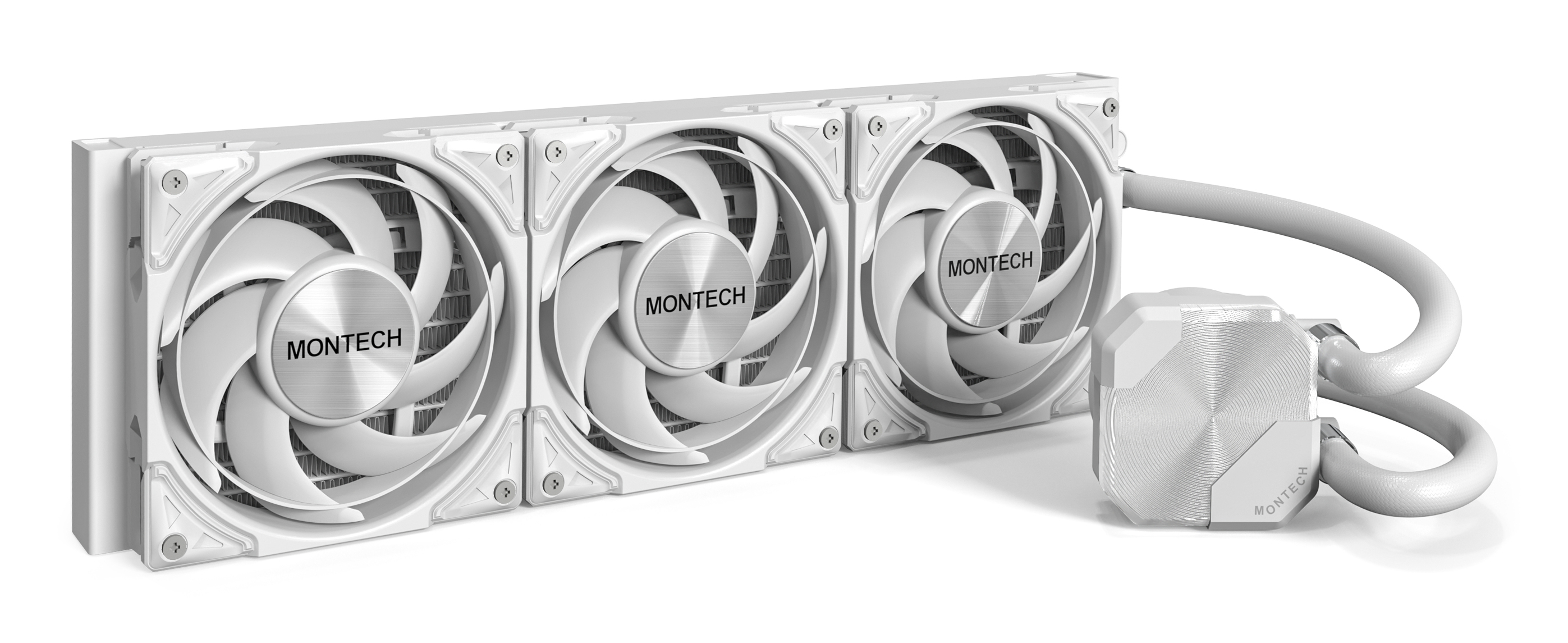 Montech HyperFlow Silent 360 All-in-One-Flüssigkeitskühler Weiß