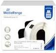 MediaRange Schriftband 29x90mm schwarz/weiß Brother DK-11201 400Stk (MRBDK11201)