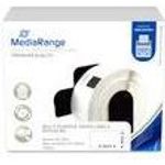 MediaRange Schriftband 29x90mm schwarz/weiß Brother DK-11201 400Stk (MRBDK11201)