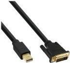 InLine 17226 0.5m Mini DisplayPort DVI-D Schwarz Videokabel-Adapter (17226)