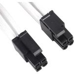 Silverstone 8-Pin-EPS auf 4+4-Pin-ATX/EPS - 300mm weiß (SST-PP07-EPS8W)