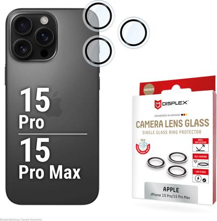 E.V.I DISPLEX CAMGLASS SINGLE LENS IP 15 PRO/15 PRO MAX (02121)