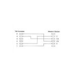 InLine® TAE-N Anschlußkabel, 6m (18819)