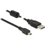 DeLOCK USB-Kabel USB (M) bis Mini-USB, Typ B (M) (84915)