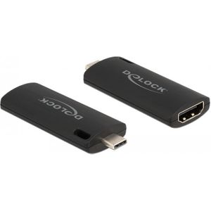 Delock - Videoaufnahmeadapter - USB-C 2,0 - Schwarz (88309)