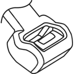 Hellermann Tyton T18ROS Kabelbinder  strap cable tie Polyamid Weiß 100 Stück(e) (118-00079)