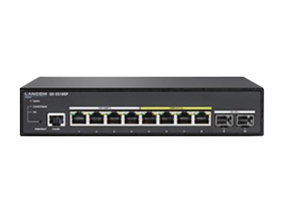 LANCOM GS-3510XP Managed Switch 10 Port PoE+ Schwarz