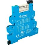 Finder MasterBasic schmales Koppelrelais für DIN-Schiene 39.01.0.012.0060 1 Wechsler 6 A 1 St. (39.01.0.012.0060)