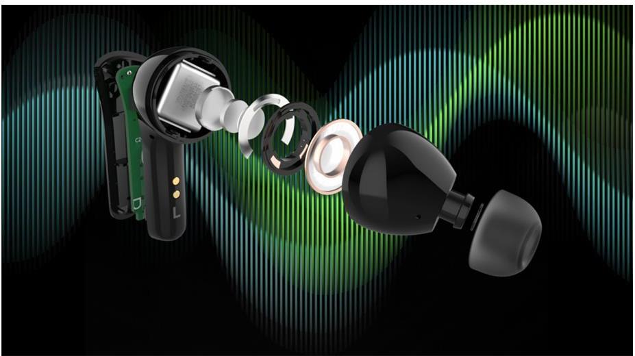 Belkin SoundForm Motion True Wireless-Kopfhörer Bluetooth ANC 9 h Schwarz