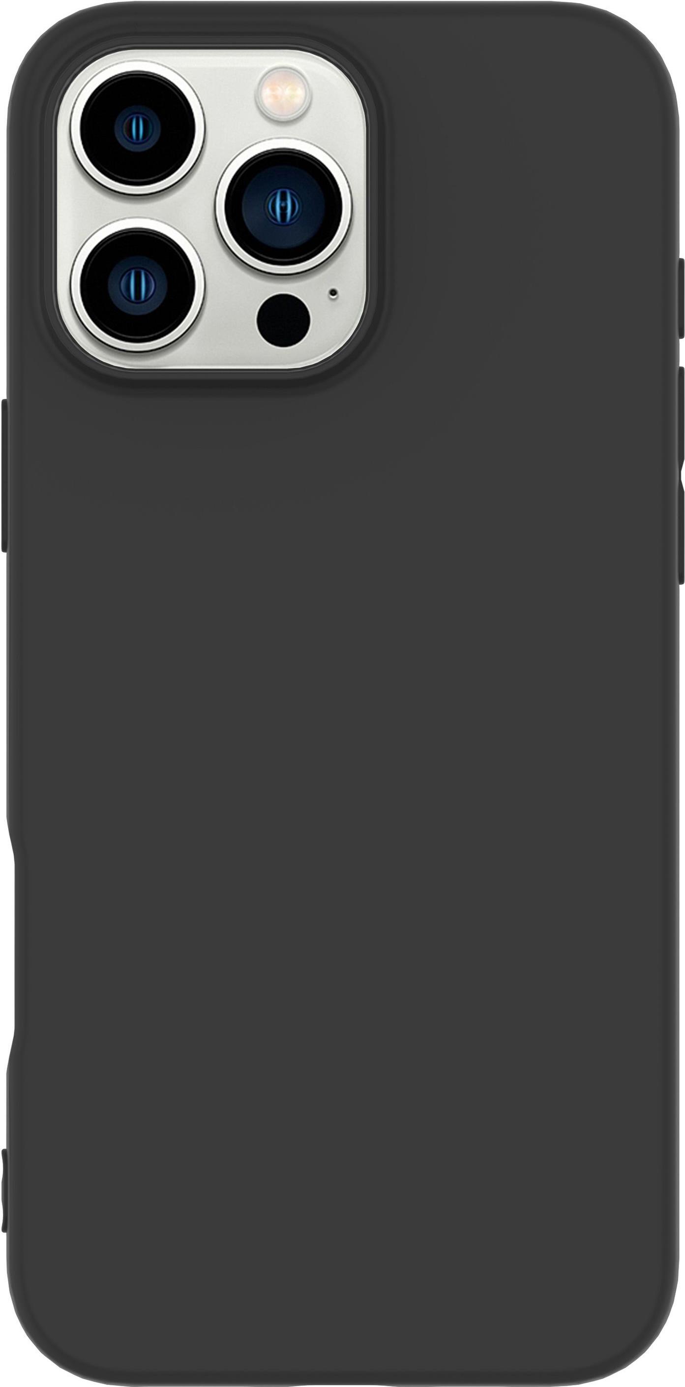 eSTUFF INFINITE VIENNA iPhone 16 Pro Black Cover. Material 100% (ES67101052-BULK)