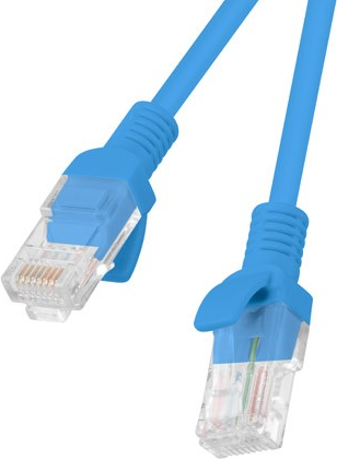 Lanberg PCU5-10CC-0025-B Netzwerkkabel Blau 0,25 m Cat5e U/UTP (UTP) (PCU5-10CC-0025-B)