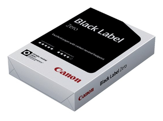 Canon Black Label Zero WOP201 Druckerpapier A4 75 g/m² 2500 Blatt Weiß