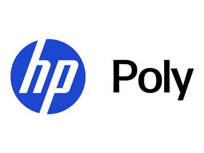 HP Poly Stromkabel Europa Schwarz